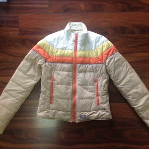 Abercrombie Vintage Ski puffer jacket.